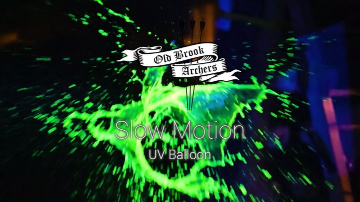 Neues Archery-Slow-Motion-Video ist online: UV Ballon